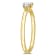 1/4 CT TW Diamond Ring in 14K Yellow Gold