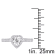 1/3 CT TW Diamond Heart Ring in Sterling Silver