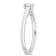 1/4 CT TW Diamond Solitaire Engagement Ring in Platinum