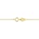 8-9.5 MM Freshwater Cultured Pearl Infinity Lariat Necklace in 18K
Yellow Gold Over Sterling Silver