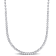 3 CT TW Diamond Tennis Necklace in 14K White Gold