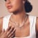 38 CT TGW Cubic Zirconia Teardrop Necklace in Sterling Silver
