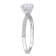 1 1/6 CT TW Lab-Grown Diamond Engagement Ring in 14K White Gold