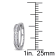 1/4 CT TW Diamond Hoop Earrings in Sterling Silver