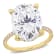 8-1/10 CT DEW Created Moissanite Engagement Ring in 10K Yellow Gold