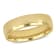 Men's 5.5mm Polished Finish Comfort Fit Wedding Band in 14K Yellow Gold