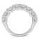 3 CT TW Lab-Grown Diamond Semi-Eternity Ring in 14K White Gold