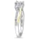 1/5 CT TW Diamond Promise Ring in Sterling Silver