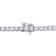 3 3/4 CT TW Lab-Grown Diamond Tennis Bracelet in 14K White Gold