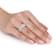 6 CT TW Lab-Grown Diamond Vintage Ring in 14K White Gold