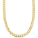20 Inch Curb Link Chain Necklace in 10k Yellow Gold (7 mm)