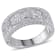 1/10 CT TW Diamond Vintage Ring in Sterling Silver