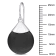 14 1/2 CT TGW Onyx Hook Earrings in Sterling Silver