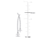 1 CT TGW Lab Grown Diamond Earrings in 14K White Gold
