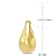 33mm Teardrop Hoop Earrings in 14k Gold
