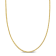 20-Inch Franco Link Necklace in 10k Yellow Gold
