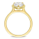 2 CT DEW Pear-Shaped Lab Created Moissanite Engagement Ring in 10K
Yellow Gold
