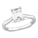 1-3/4 CT DEW Moissanite Solitaire Engagement Ring