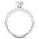1 1/6 CT TW Lab-Grown Diamond Engagement Ring in 14K White Gold
