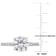 2 CT DEW Created Moissanite and 1/10 CT TW Diamond Engagement Ring in
14K White Gold