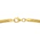 3MM Herringbone Bracelet in 18K Yellow Gold Over Sterling Silver