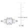 2 1/3 CT DEW Created Moissanite 3-Stone Engagement Ring in Sterling Silver