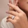 3 CT TW Lab-Grown Diamond 3-Stone Ring in 14K White Gold