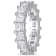 5 3/5 CT TW Diamond Eternity Ring in Platinum