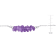 1 1/3 CT TGW Amethyst Bead Chain Bracelet in Sterling Silver