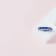 14K White Gold Blue Sapphire Octagon East-West Band Ring