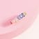 14K Yellow Gold Rainbow Sapphire Octagon Band Ring