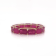 14K Rose Gold Ruby Octagon East-West Band Ring