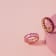 14K Rose Gold Pink Sapphire Octagon Ring