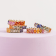 14K Yellow Gold Rainbow Sapphire Oval Band Ring