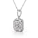 ZYDO White Gold Mosaic Necklace with 1.05cts of Diamonds