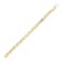 ALBERTO MILANI – VIA DELLA SPIGA 14K Yellow Gold Oval Diamond Rolo Link Bracelet