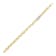 ALBERTO MILANI – VIA DELLA SPIGA 14K Yellow Gold Oval Diamond Rolo Link Bracelet