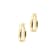 ALBERTO MILANI – MILLENIA, 14K YELLOW GOLD POLISHED 1’’ HOOP EARRINGS