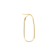 ALBERTO MILANI – MILLENIA 14K Yellow Gold Polished 1.5 inch Hoop Earrings