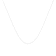 Solid 10K Gold 0.5mm Rope Chain Unisex Necklace - Size 16"