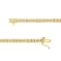 10K Yellow Gold Over Sterling Silver 1.0 Cttw Round-Cut Diamond Tennis Bracelet
