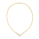 10K Two-tone Gold 1/2ctw Princess Cut Diamond “V” Shape Necklace (H-I
Color, SI2-I1 Clarity)