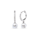 10K White Gold 6x6 MM Cultured Freshwater Pearl and Diamond Accent Drop
Huggy Earring