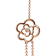 18K Rose Gold 1/2 Cttw Diamond and Freshwater Pearl Double Strand
Station Necklace