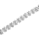 Sterling Silver rose-cut Diamond X-Link Bracelet (1 cttw, I-J Color,
I2-I3 Clarity)
