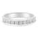 18K White Gold IGI Certified 1/2ctw Diamond Channel Set Eternity
Band(H-I Color, I1-I2 Clarity)
