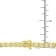10K Yellow Gold 4ctw Round Diamond Graduating Riviera Necklace (H-I
Color, I2-I3 Clarity)