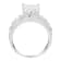14K White Gold 2.0ctw Mixed-Cut Diamond Rectangle Ring (H-I Color,
SI2-I1 Clarity)
