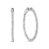 14K White Gold 1 1/2 Cttw Lab Grown Diamond Inside Out Hoop Earrings
(G-H Color, VS2-SI1 Clarity)