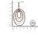 18K Rose Gold 5.00 Cttw Round Black and White Diamond Graduated Hoop
Dangle Earrings